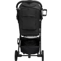 Коляска прогулочная «книга» Indigo Mega (черный)