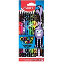 Набор цветных карандашей Maped Color Peps Monster 862612 (12 цв)