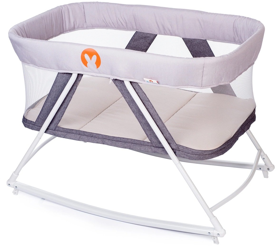 

Манеж-кровать Babyhit Rocking Crib (light grey)