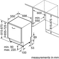 Встраиваемая посудомоечная машина Siemens IQ700 SN87YX03CE