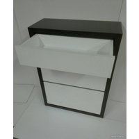 Тумба для обуви Анрат Элана 2.70ш венге магия/белый