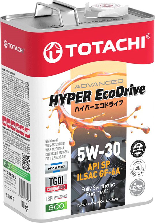 

Моторное масло Totachi Hyper Ecodrive 5W-30 4л