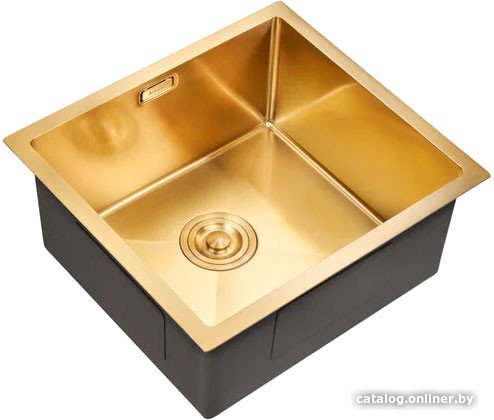 Кухонная мойка Milacio Denia 48 Steel MC.77448 (золотой)