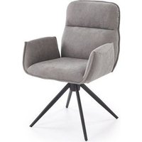 Стул с подлокотниками Halmar K574 (серый)