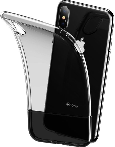 

Чехол для телефона Baseus Half to Half для iPhone X/XS (черный)