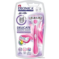 Бритвенный станок Deonica For Women 5 лезвий, 1 сменная кассета