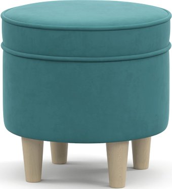 Пуфик Нижегородмебель Лора ТП 329 (ультра минт бирюзовый)