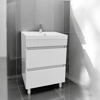 Garda Тумба под умывальник Garda Tramonta 08.84.600.PVC (белый глянец)