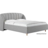 Кровать Сонум Valencia 160x200 (кашемир светло-серый)