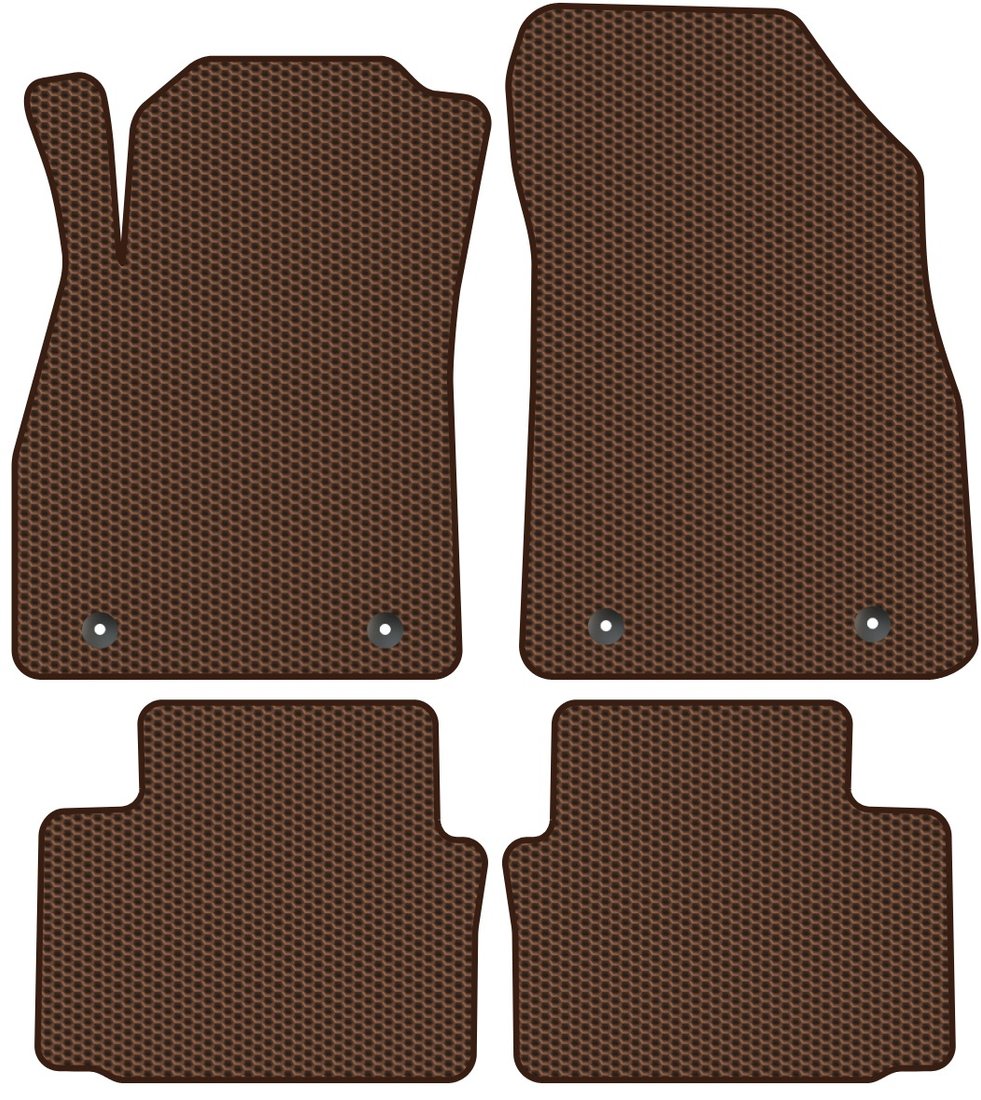 

Комплект ковриков для авто Alicosta Opel Insignia I (седан / 0G-A) 2008 - 2013 (коричневый, сота)