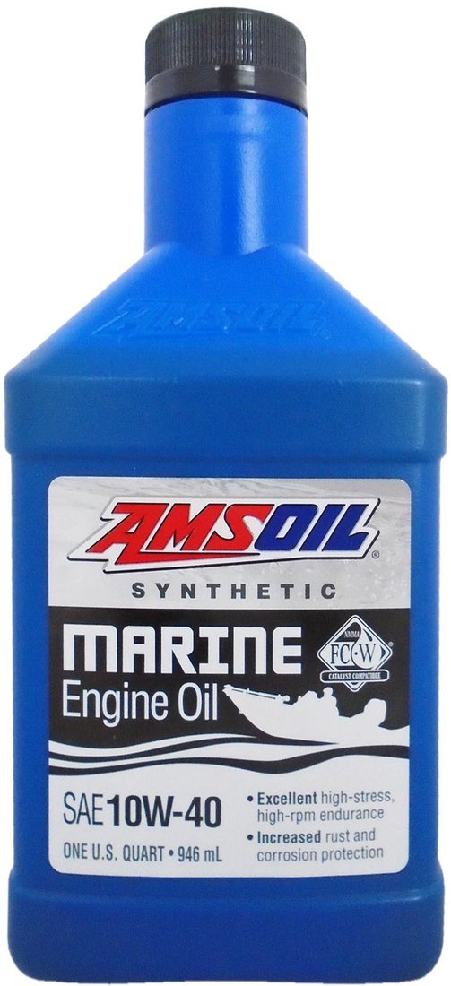 

Моторное масло Amsoil Synthetic Marine 10W-40 0.946л