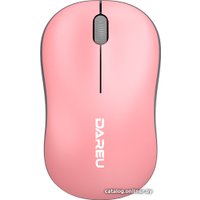 Мышь Dareu LM106G (розовый/серый)