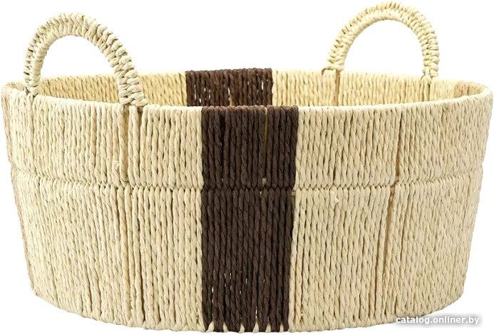 Корзина Tkano Ethnic Bodhran Chocolate TK24-ST-BA0021 (р-р S)