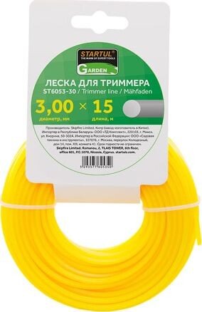 

Леска для триммера Startul Garden ST6053-30