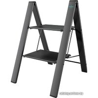 Лестница-стремянка Colombo Leonardo 2 G300A02W (2 ступени, черный)