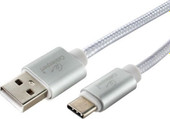USB Type-A - USB Type-C CC-U-USBC02S-3M (3 м, серебристый)