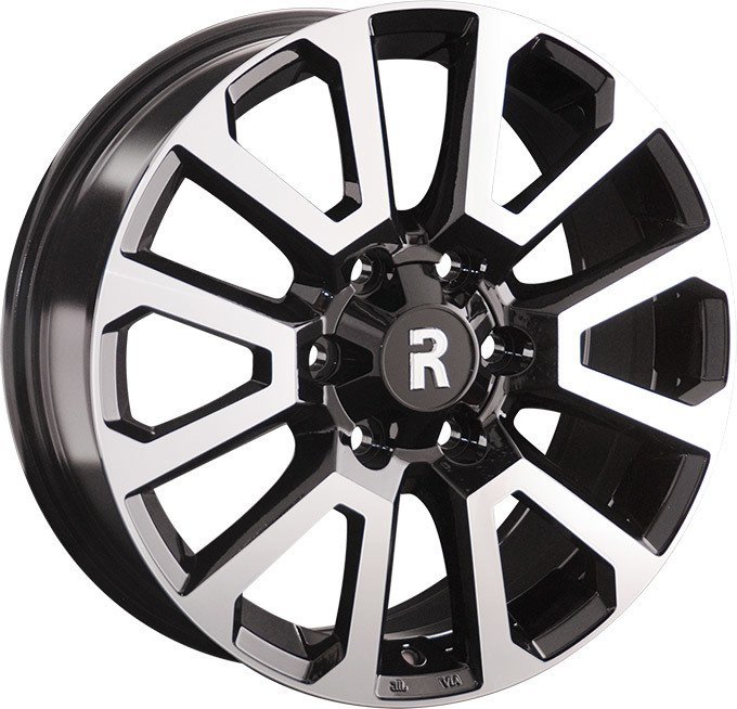 

Литые диски Replay TY377 18x7.5" 6x139.7мм DIA 95.1мм ET 60мм BKF