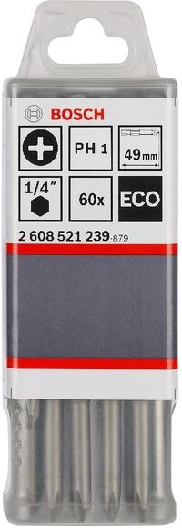 

Набор бит Bosch 2608521240 (60 предметов)