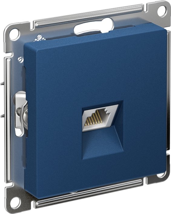 

Розетка компьютерная Systeme Electric AtlasDesign ATN001183 (аквамарин)