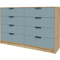 Комод Интерлиния Концепт Лайн КТ-К157 (дуб золотой/океан)