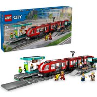 Конструктор LEGO City 60423 Трамвай и станция в центре города