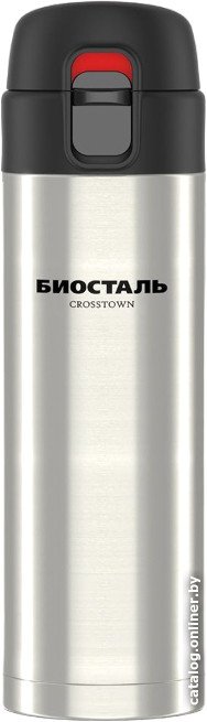 Термокружка БИОСТАЛЬ Crosstown NMU 420мл (сталь)