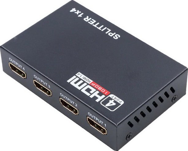 

Адаптер USBTOP 1x4 HDMI FullHD 1080P 3D, активный