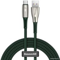 Кабель Baseus CATSD-M06 USB Type-A - USB Type-C (1 м, зеленый)