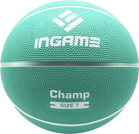 

Баскетбольный мяч Ingame Champ (7 размер, бирюзовый)