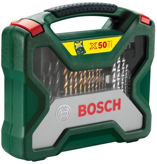 

Набор оснастки для электроинструмента Bosch Titanium X-Line 2607019327 50 предметов