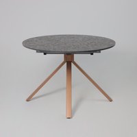 Кухонный стол AksHome Delon 110 (малави/медь)