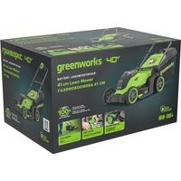 Газонокосилка Greenworks GD40LM411 2521007 (без АКБ)