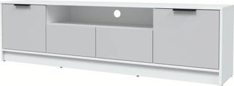Тумба Интерлиния ТВ Концепт КТ-ТВ4-50 (серый/белый платинум)