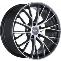 Литые диски MAK Munchen 20x8.5" 5x112мм DIA 76мм ET 35мм Gun Met-Mirror Face