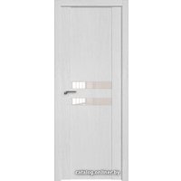 Межкомнатная дверь ProfilDoors 2.03XN L 60х200 (монблан, стекло lacobel перламутровый лак)