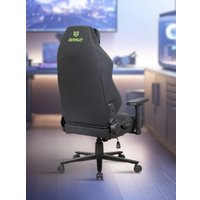 Игровое (геймерское) кресло Brave Grizzly (черно-зеленый)