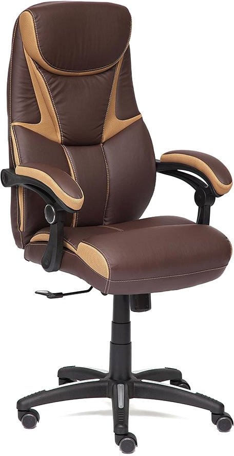 

Офисное кресло TetChair Cambridge (иск. кожа/ткань, коричневый/бронзовый)