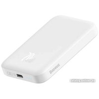 Внешний аккумулятор Baseus Magnetic Mini Air Wireless Fast Charge Power Bank 20W 6000mAh (белый)