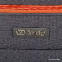 Чемодан-спиннер Francesco Molinary 270-29111/3-24 (серый)
