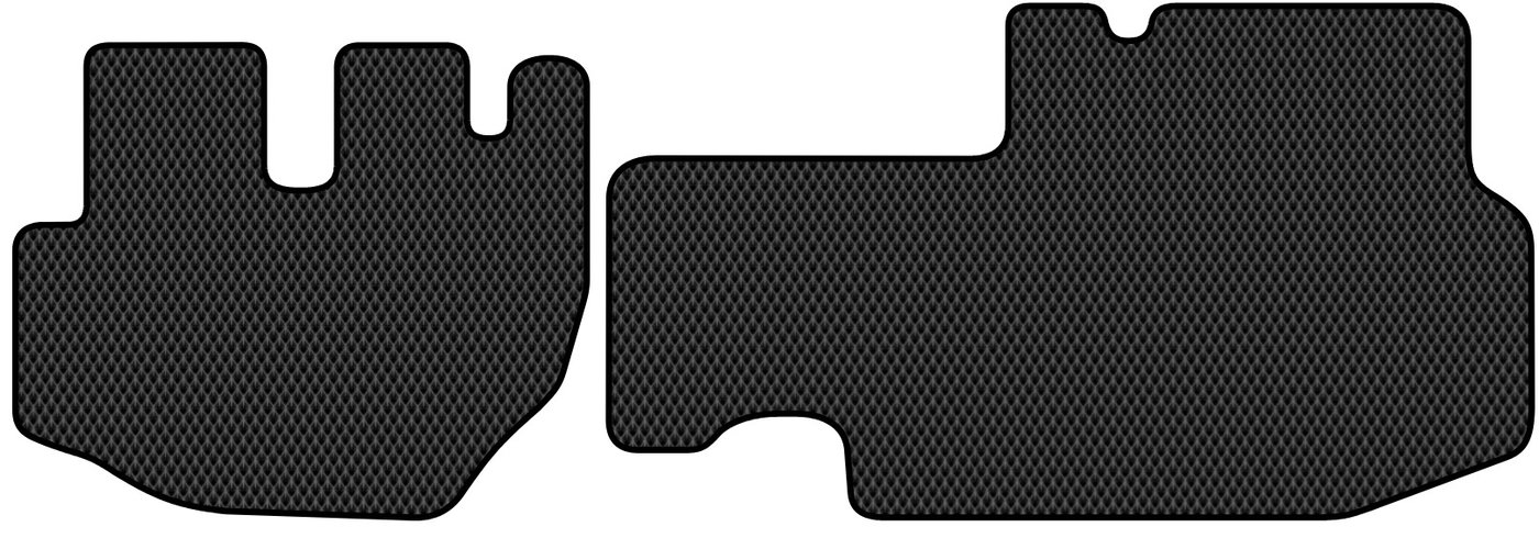 

Комплект ковриков для авто Alicosta Hyundai Porter (грузовик) 1998 - 2010 (черный, ромб)