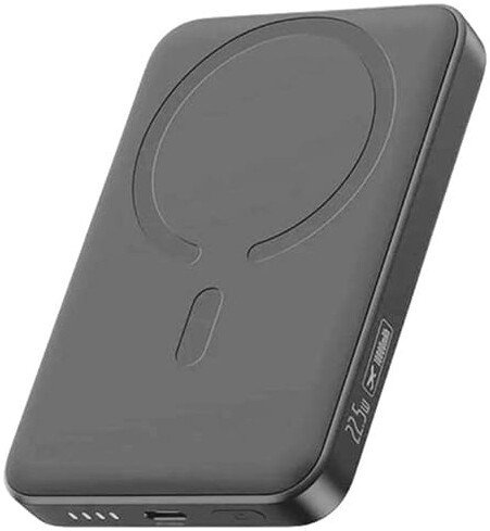 Внешний аккумулятор Baseus EnerFill FM11 Ultra-Mini Magnetic Power Bank 10000mAh (серый)