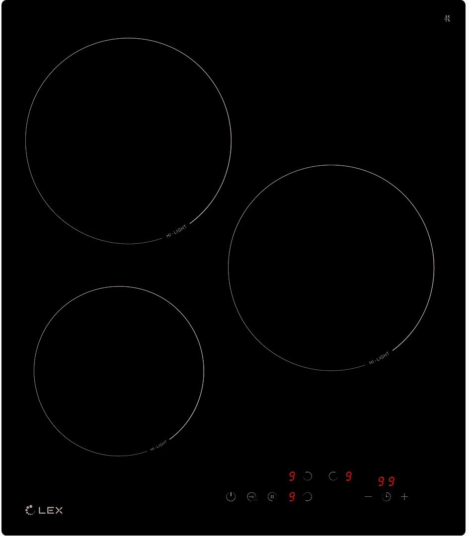 

Варочная панель LEX EVH 4030 BL