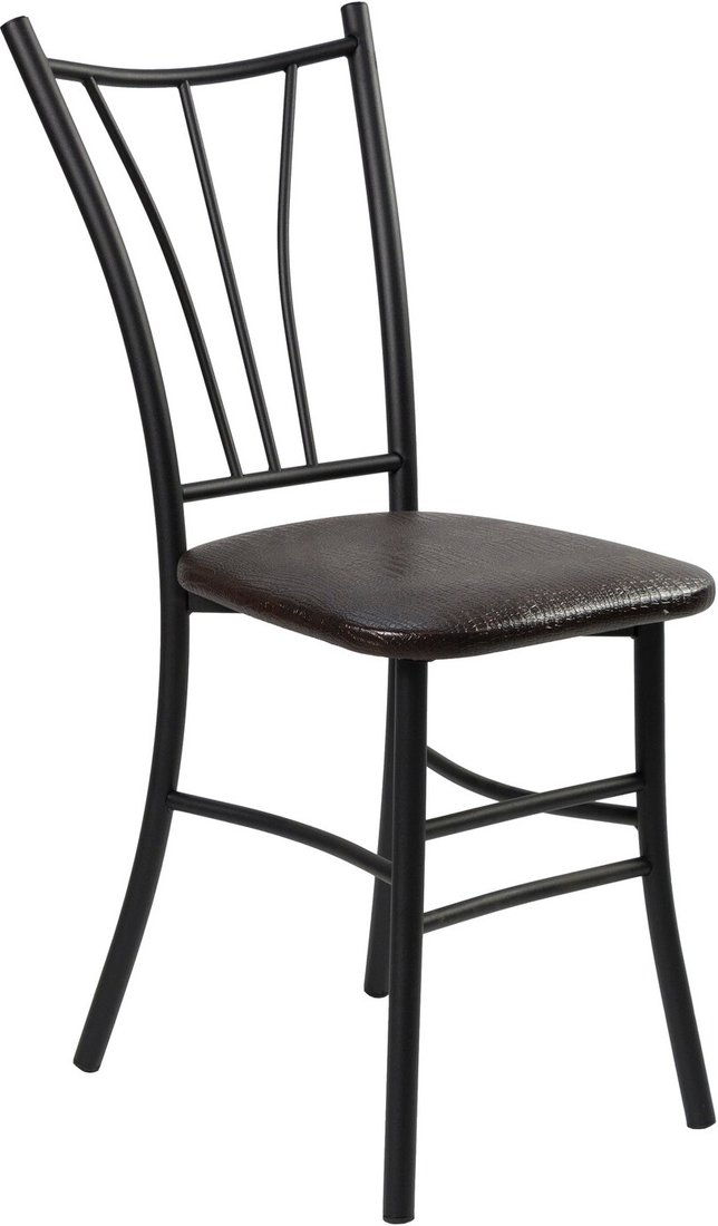 

Стул ВВР Трилогия (шоколад крокодил/черный, экокожа)