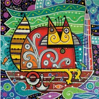 Пазл Davici Кот-мореход 02228