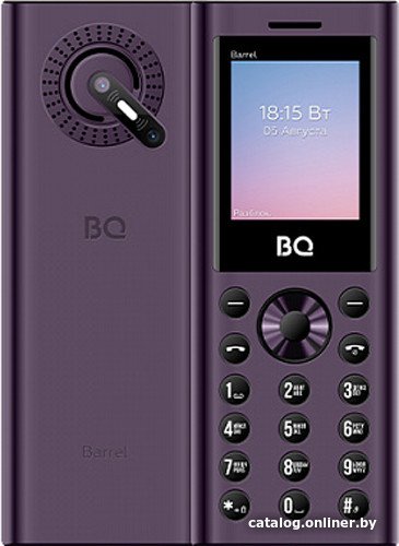 Кнопочный телефон BQ BQ-1858 Barrel (фиолетовый)