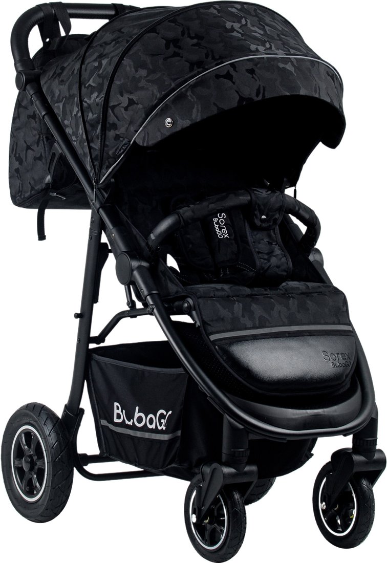 

Коляска прогулочная «книга» Bubago Sorex (мистический черный)
