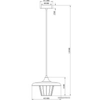 Подвесная люстра Moderli Alisa V2840-1P