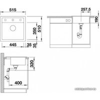 Кухонная мойка Blanco Dalago 5 (песочный)