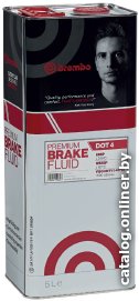 Тормозная жидкость Brembo DOT 4 5л (металлическая канистра)
