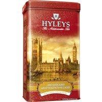 Черный чай Hyleys Английский аристократический черный 100 г (металлическая банка)
